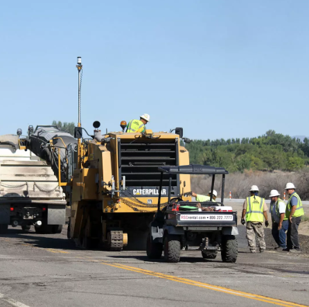 Trimble Roadworks для фрезы