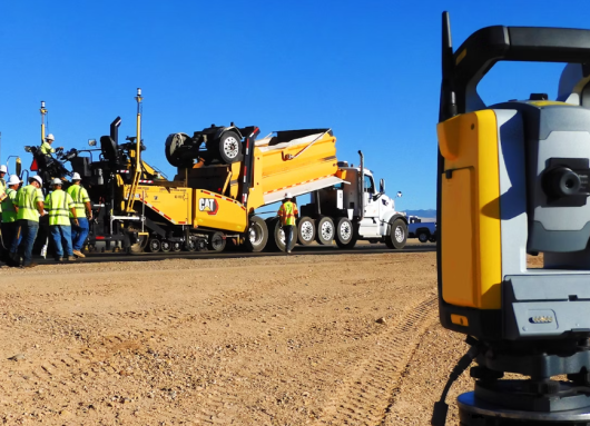 Платформа Trimble Roadworks Paving Control для асфальтоукладчиков