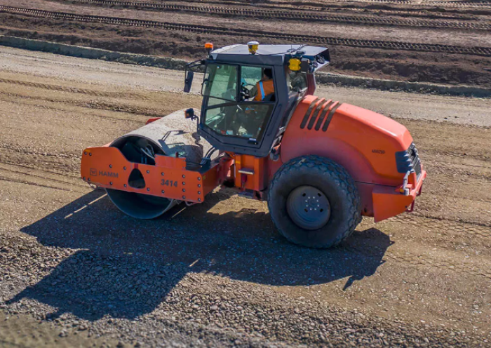 Trimble Earthworks для грунтовых катков